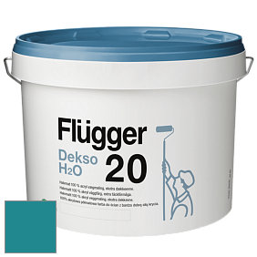 Краска Flugger Dekso H2O 20 полуматовая краска цвет RAL 5018 