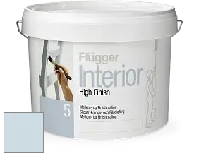 Краска Flugger Interior High Finish 5 матовая акриловая краска-грунт цвет 4472 