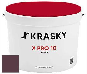 Краска X Pro 10 X Krasky матовая краска для стен и потолков цвет NCS S 7020-R20B 