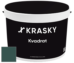 Краска X2B Kvadrat X Krasky матовая краска для потолков глубокого чёрного цвета цвет NCS S 7020-B70G 