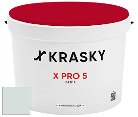 Краска X PRO 5 X Krasky матовая краска для стен и потолков цвет 4483 