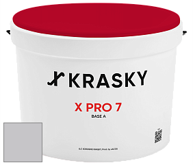 Краска X Pro 7 X Krasky матовая краска для стен и потолков цвет NCS S 2002-R50B 