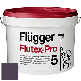 Краска Flugger Flutex Pro 5 матовая краска цвет NCS S 7020-R50B 