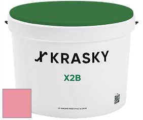 Краска X2B X Krasky глубокоматовая краска для потолков цвет NCS S 0550-R10B 