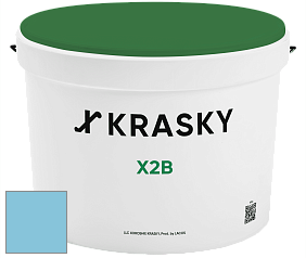 Краска X2B X Krasky глубокоматовая краска для потолков цвет 2483 