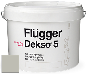 Краска Flugger Dekso 5 матовая краска цвет 5314 