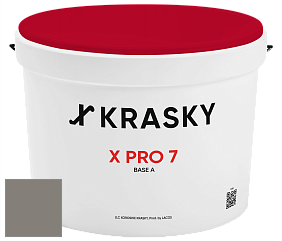 Краска X Pro 7 X Krasky матовая краска для стен и потолков цвет NCS S 5502-Y20R 