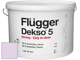 Краска Flugger Dekso 5 матовая краска цвет 3434 