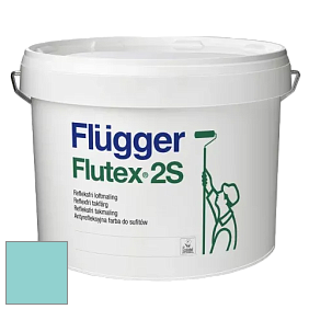 Краска Flugger Flutex 2S глубоко матовая краска цвет NCS S 1030-B40G 