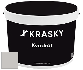 Краска X2B Kvadrat X Krasky матовая краска для потолков глубокого чёрного цвета цвет 5384 