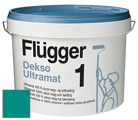 Краска Flugger Dekso 1 ультраматовая краска цвет NCS S 3055-B50G 