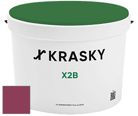 Краска X2B X Krasky глубокоматовая краска для потолков цвет NCS S 3060-R20B 