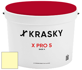 Краска X PRO 5 X Krasky матовая краска для стен и потолков цвет 1313 