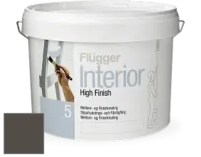 Краска Flugger Interior High Finish 5 матовая акриловая краска-грунт цвет 5388 