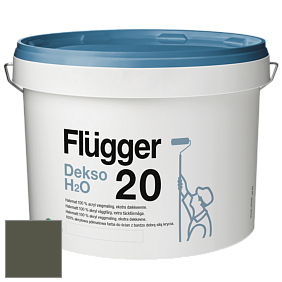 Краска Flugger Dekso H2O 20 полуматовая краска цвет RAL 7013 