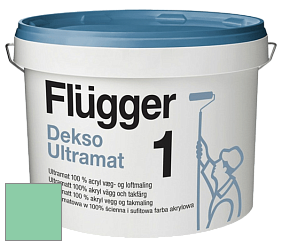 Краска Flugger Dekso 1 ультраматовая краска цвет NCS S 1040-G 