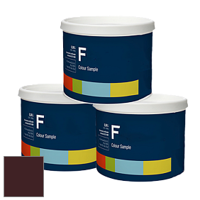 Краска F Color Sample образец цвета цвет RAL 3007 