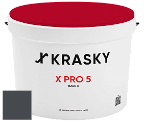 Краска X PRO 5 X Krasky матовая краска для стен и потолков цвет IN-734 