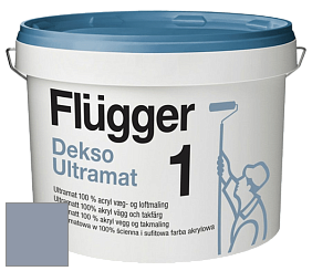 Краска Flugger Dekso 1 ультраматовая краска цвет 4446 
