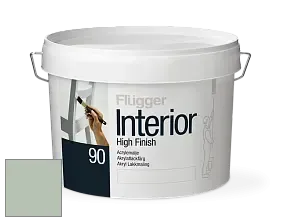 Краска Flugger Interior High Finish 90 акриловая глянцевая эмаль цвет NCS S 2010-G20Y 