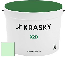 Краска X2B X Krasky глубокоматовая краска для потолков цвет 1502 