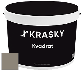 Краска X2B Kvadrat X Krasky матовая краска для потолков глубокого чёрного цвета цвет NCS S 5005-Y 