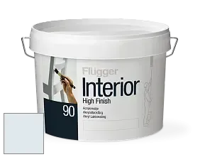 Краска Flugger Interior High Finish 90 акриловая глянцевая эмаль цвет NCS S 0505-B 