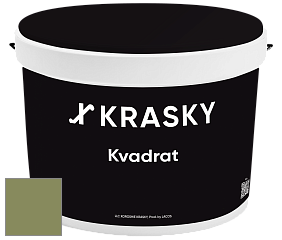Краска X2B Kvadrat X Krasky матовая краска для потолков глубокого чёрного цвета цвет NCS S 4030-G50Y 