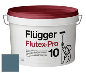 Краска Flugger Flutex Pro 10 матовая моющаяся краска цвет 3487 