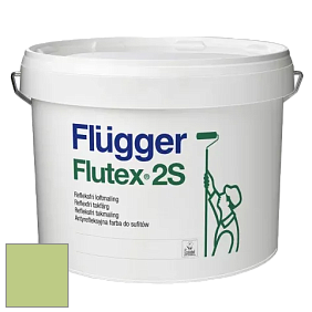 Краска Flugger Flutex 2S глубоко матовая краска цвет NCS S 1040-G40Y 