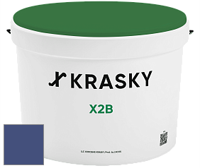 Краска X2B X Krasky глубокоматовая краска для потолков цвет NCS S 5040-R70B 
