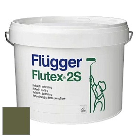 Краска Flugger Flutex 2S глубоко матовая краска цвет NCS S 6030-G50Y 