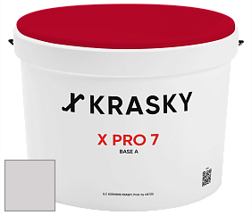 Краска X Pro 7 X Krasky матовая краска для стен и потолков цвет 5413 