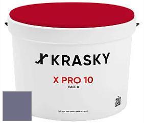 Краска X Pro 10 X Krasky матовая краска для стен и потолков цвет NCS S 5020-R60B 