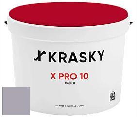 Краска X Pro 10 X Krasky матовая краска для стен и потолков цвет NCS S 3010-R50B 