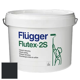 Краска Flugger Flutex 2S глубоко матовая краска цвет RAL 9011 
