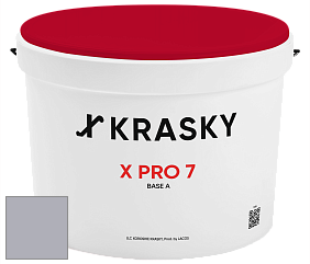 Краска X Pro 7 X Krasky матовая краска для стен и потолков цвет 5474 