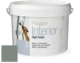 Краска Flugger Interior High Finish 5 матовая акриловая краска-грунт цвет NCS S 5005-G 