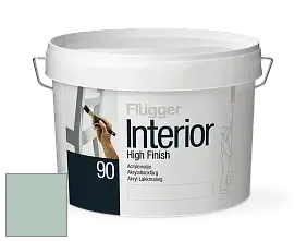 Краска Flugger Interior High Finish 90 акриловая глянцевая эмаль цвет NCS S 2010-B90G 