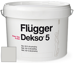 Краска Flugger Dekso 5 матовая краска цвет 5373 