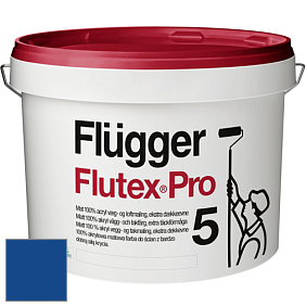 Краска Flugger Flutex Pro 5 матовая краска цвет RAL 5005 