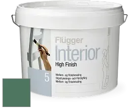 Краска Flugger Interior High Finish 5 матовая акриловая краска-грунт цвет NCS S 5030-G 