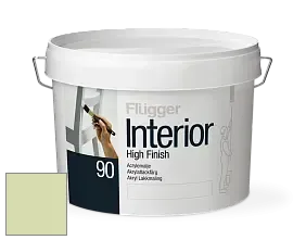 Краска Flugger Interior High Finish 90 акриловая глянцевая эмаль цвет NCS S 1020-G50Y 