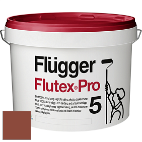 Краска Flugger Flutex Pro 5 матовая краска цвет NCS S 4550-Y70R 