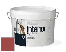 Краска Flugger Interior High Finish 90 акриловая глянцевая эмаль цвет NCS S 3060-Y90R 