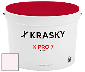 Краска X Pro 7 X Krasky матовая краска для стен и потолков цвет 1431 