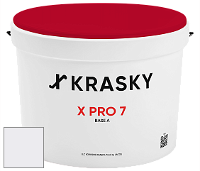 Краска X Pro 7 X Krasky матовая краска для стен и потолков цвет 5451 