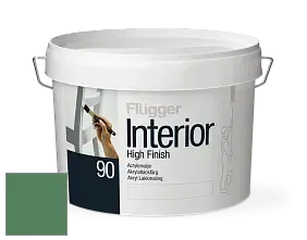 Краска Flugger Interior High Finish 90 акриловая глянцевая эмаль цвет NCS S 4040-G10Y 