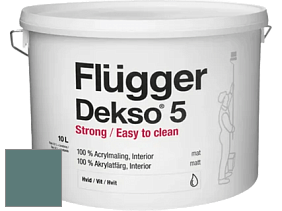 Краска Flugger Dekso 5 матовая краска цвет 3498 