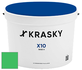 Краска X10 X Krasky шелковисто-матовая краска для стен и потолков цвет 1507 